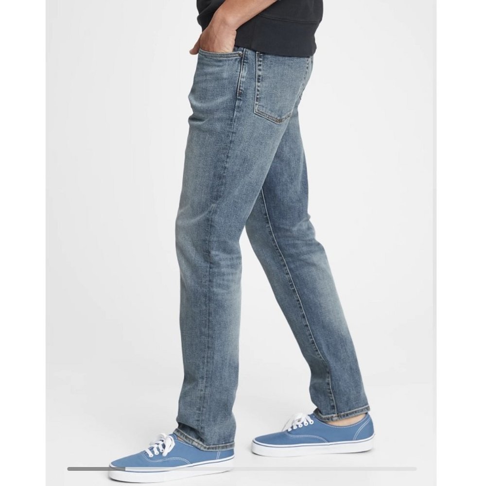 GAP Mens Slim Straight Jeans With Gap flex  _ Size 34